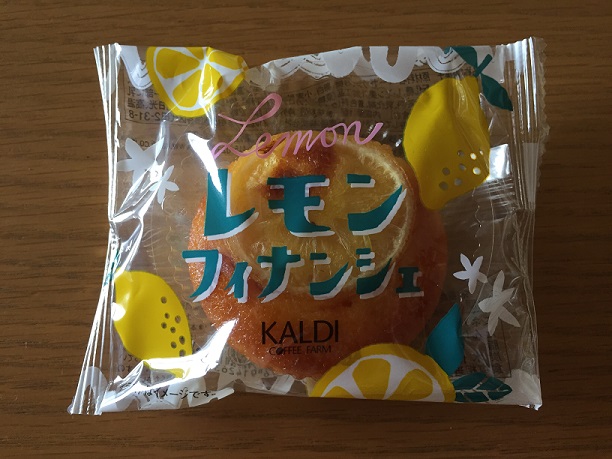 【KALDI】レモンフィナンシェ☆レモンの輪切りがのったしっとり甘めの味わい！