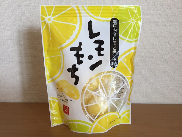 【KALDI】もへじレモンもち☆お餅の中にはマシュマロとレモンペースト入り！