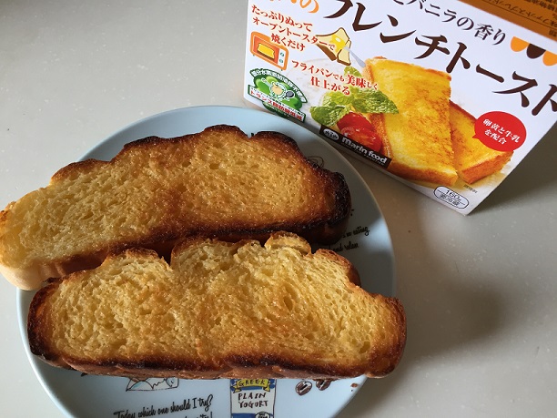 【KALDI】私のフレンチトースト☆塗って焼くだけ！ほんのり甘くてじゅんわり美味しい！