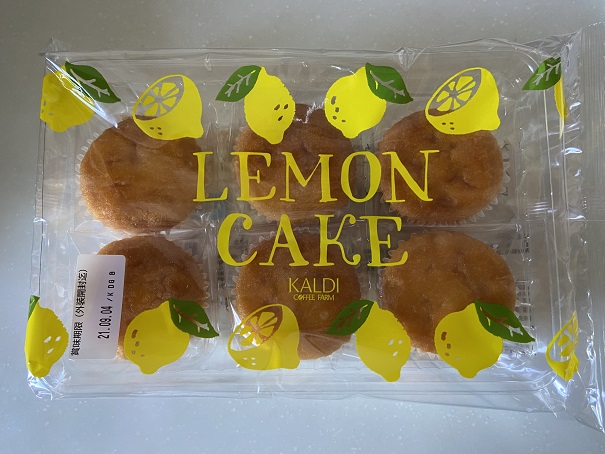 【KALDI】レモンケーキ☆ほろ苦さわやか大人味！