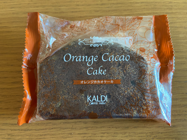 【KALDI】オレンジカカオケーキ☆しっとり♪最高の組み合わせ！